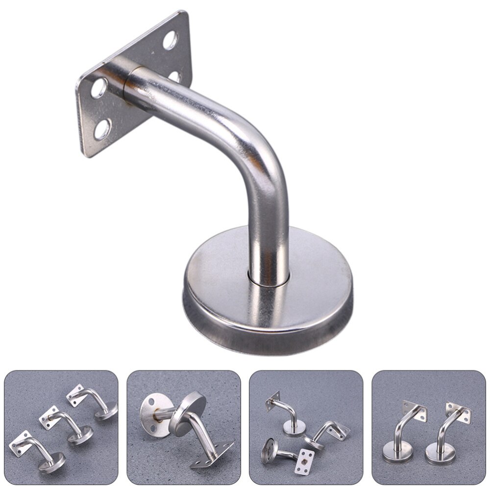 1pc Stainless Steel Handrail Wall Mounted Bracket Support