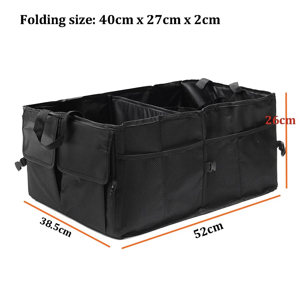 Car Trunk Organizer Eco-Friendly Super Strong & Durable Collapsible Cargo Storage Box For Auto Trucks SUV Trunk Box