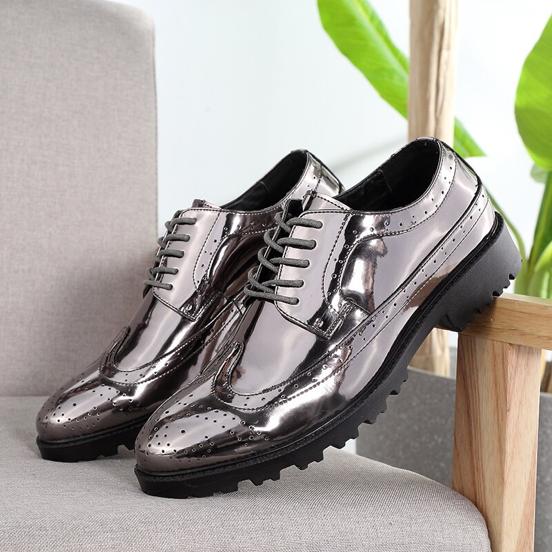 Leather Golf Shoes Mens Waterproof Golf Shoes Men England Style Anti-Skid Breathable Sneakers Casual Bussiness Golfs Shoes