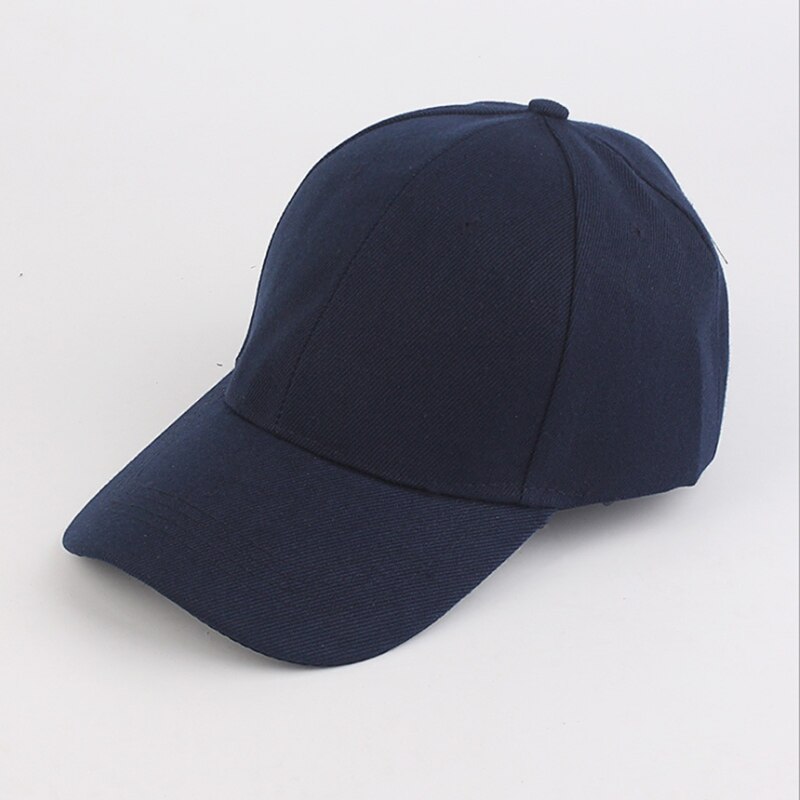 Adjustable Solid Color Shading Hip Hop Unisex Baseball Cap Sun Protection Spring Summer Outdoor Men Dad Hat Snapback: 03