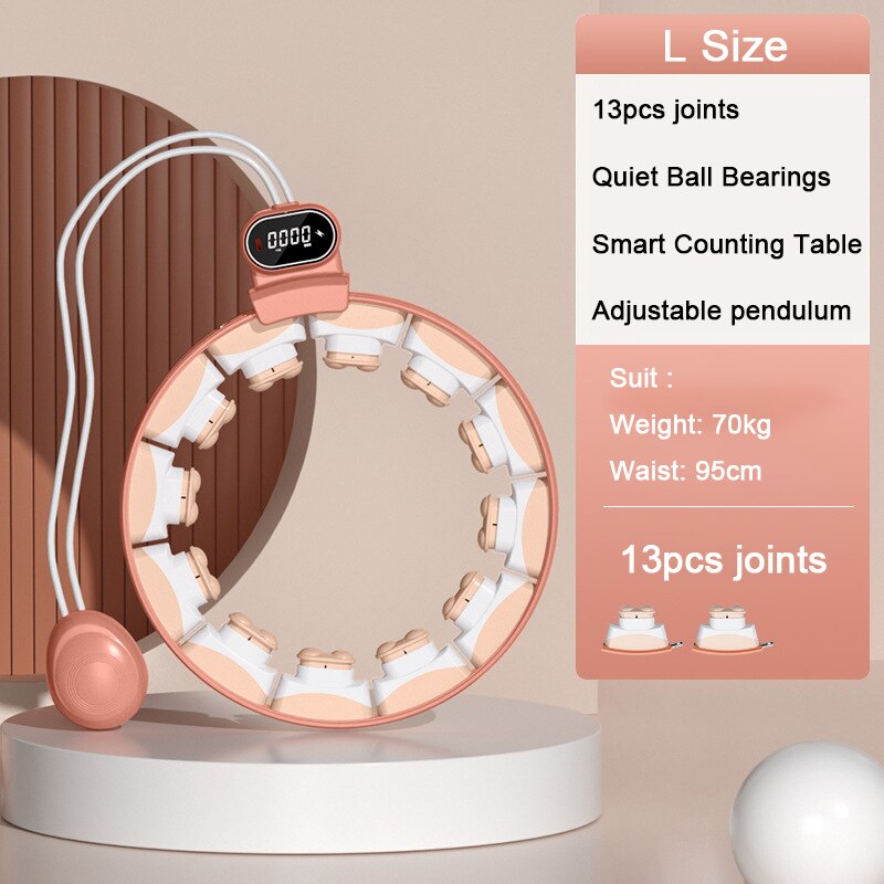 Einstellbar Clever Sport Band Bauch Dünne Taille ÜSpund Massage Fitness Ausrügestochen 360 Grad Gewicht Verlust Ausbildung für Fitnessstudio, Heimat: Rosa-L