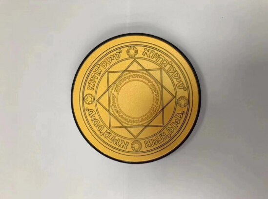 Chtun light-emitting wireless charging magic array wireless charging magic array wireless charger fast charging light: yellow