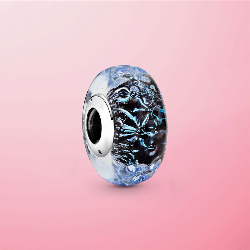 2020 estate Nuovo 925 Sterling Silver Ocean Serie Tartaruga Ciondola I Branelli di Fascino Misura Originale Pamura Braccialetto di Fascino Dei Monili del Regalo: Murano Ocean Charm