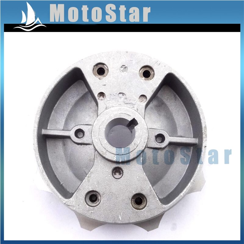 Volante de inercia ligero para motor de 47cc y 49cc, Minimoto china, Mini Moto de bolsillo, ATV, Quad Crosser