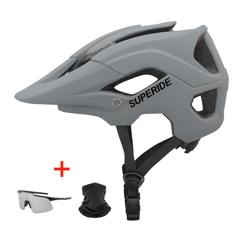 Superide em-molde dh mtb capacete de bicicleta esportes anti-impacto estrada mountain bike capacete das mulheres dos homens equitação ciclismo capacete