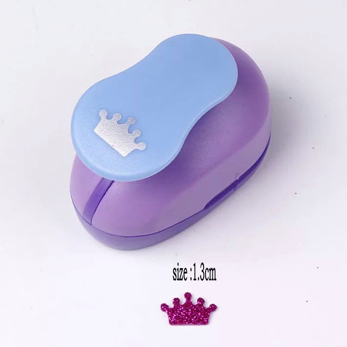 1.5cm-7.2cm crown shape craft punch children manual DIY hole punches cortador de papel de scrapbook EVA foam punch paper punch