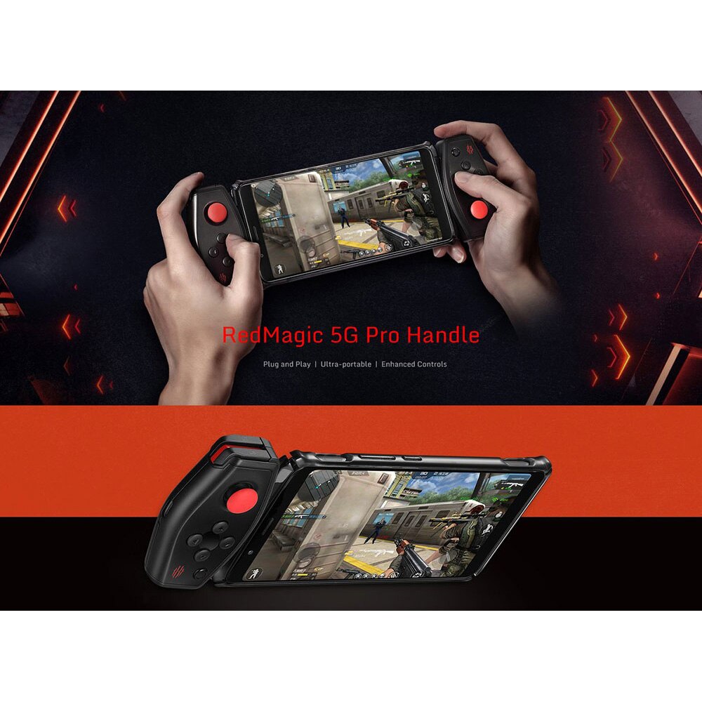 Étui de Protection de poignée pour console RedMagic 5G, étui Original pour manette de jeu Nubia Red Magic 5G