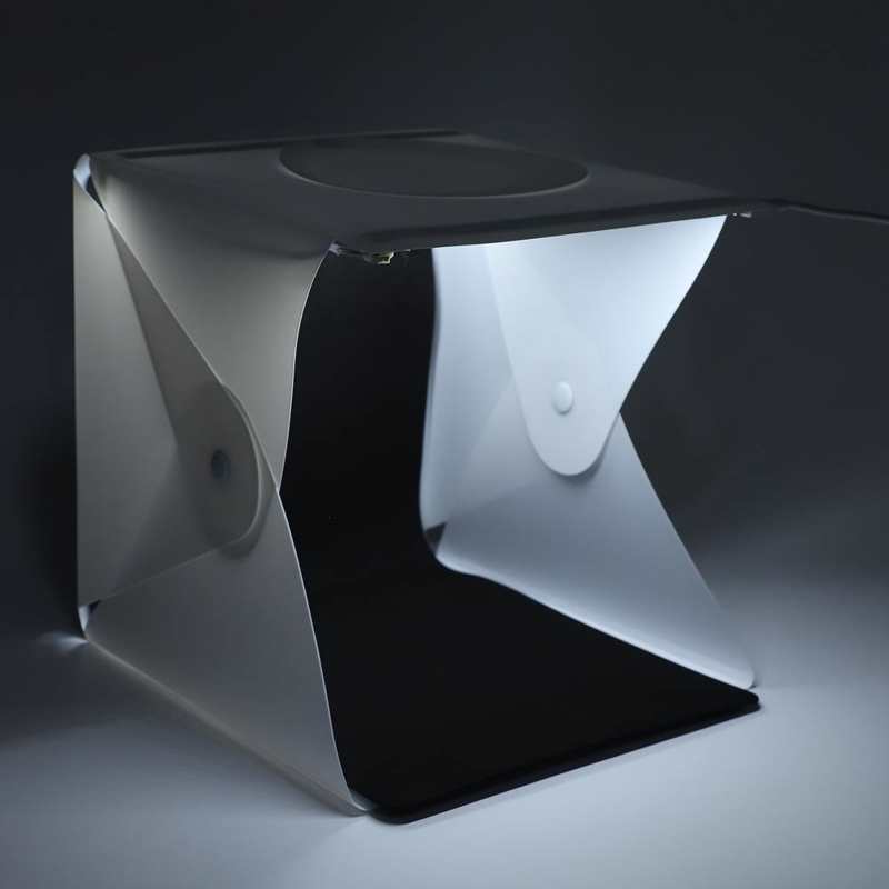 Tragbare Softbox Fotografie Zelt Kunststoff für Schießen Kleine Schmuck Schießen Objekte Schießen Produkte