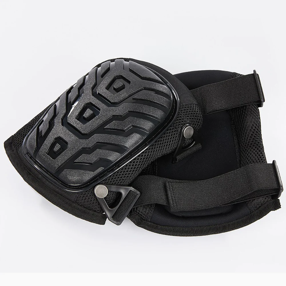 Rodilleras profesionales para el trabajo; Rodilleras de jardinería y construcción con cojín de gel grueso, rodilleras industriales resistentes, 1 par