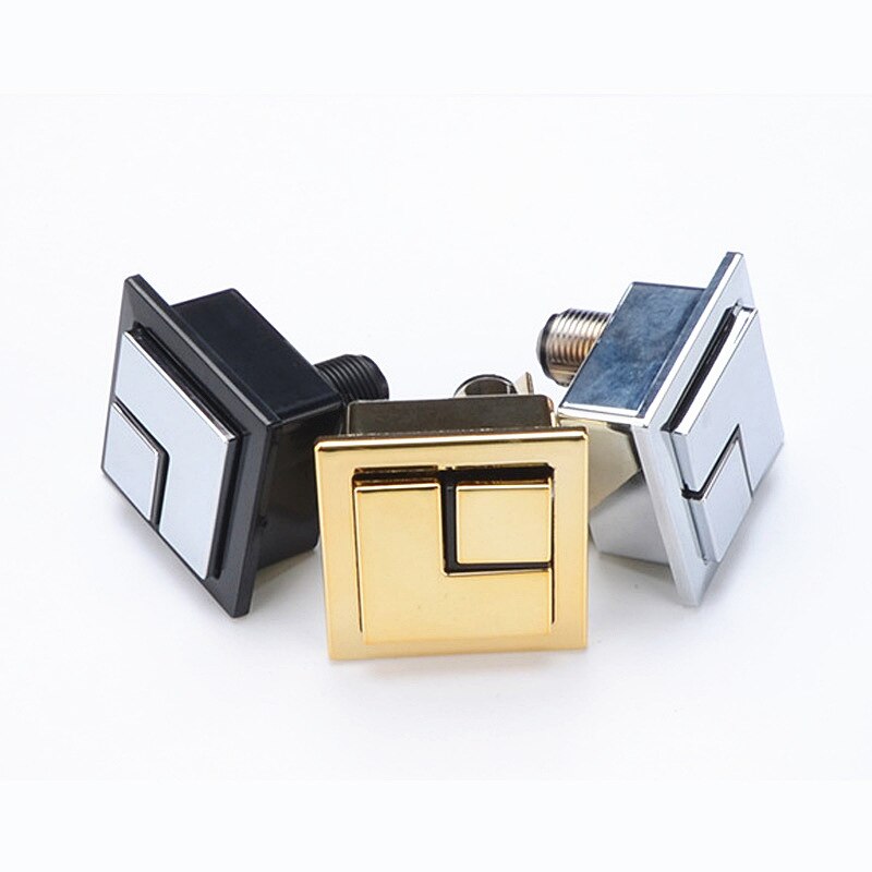 WC closestool flush switch button square double key press water tank toilet push button Toilet Seats water tank valve,JO21017