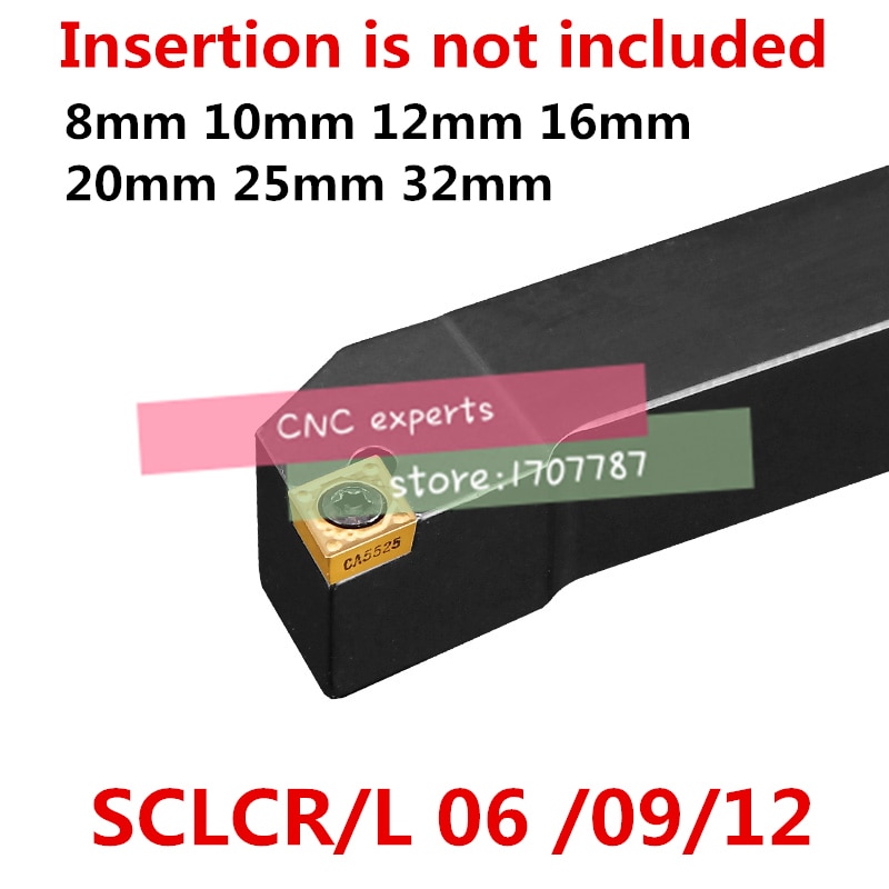 SCLCR0808F06 SCLCR1010H06 SCLCR1212H06/09 SCLCR1616H09 SCLCR2020K09 SCLCR2525M09 SCLCR3232P12 SCLCL tokarka toczenie zewnętrzne narzędzia