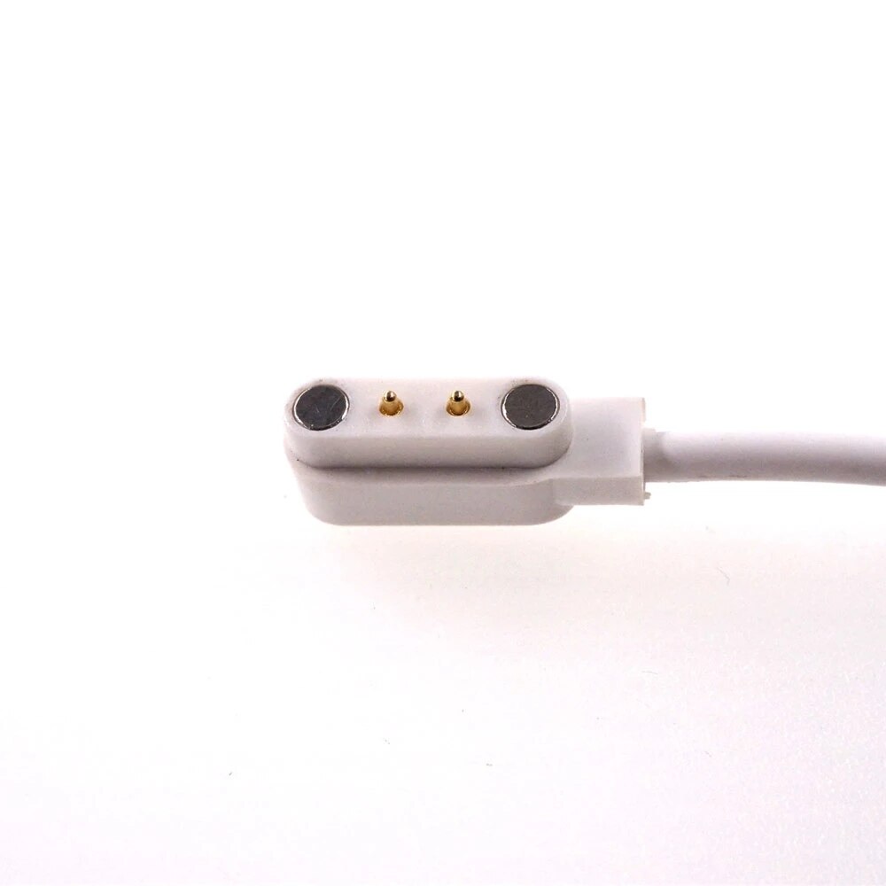 1 pcs Charging cable magnetic Pogo Pin Connector 2 Pin 4.0 mm Pitch Adapter USB A Connector Male 60 cm Length Magnet charge