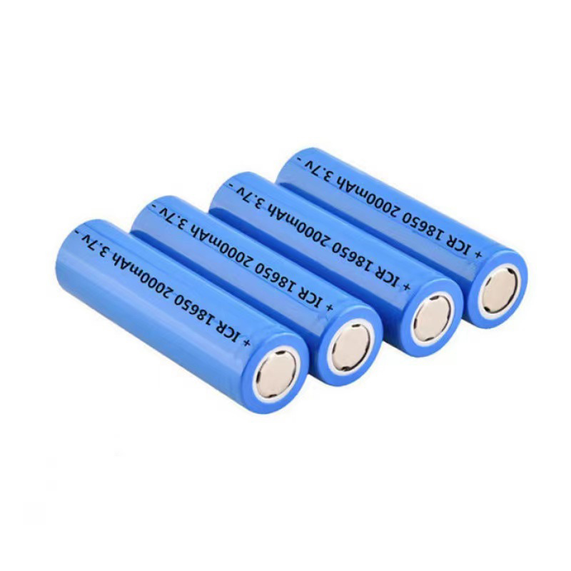 18650 Battery 3.7 v 2000mah 18650 Lithium Rechargeable Battery For Flashlight batteries