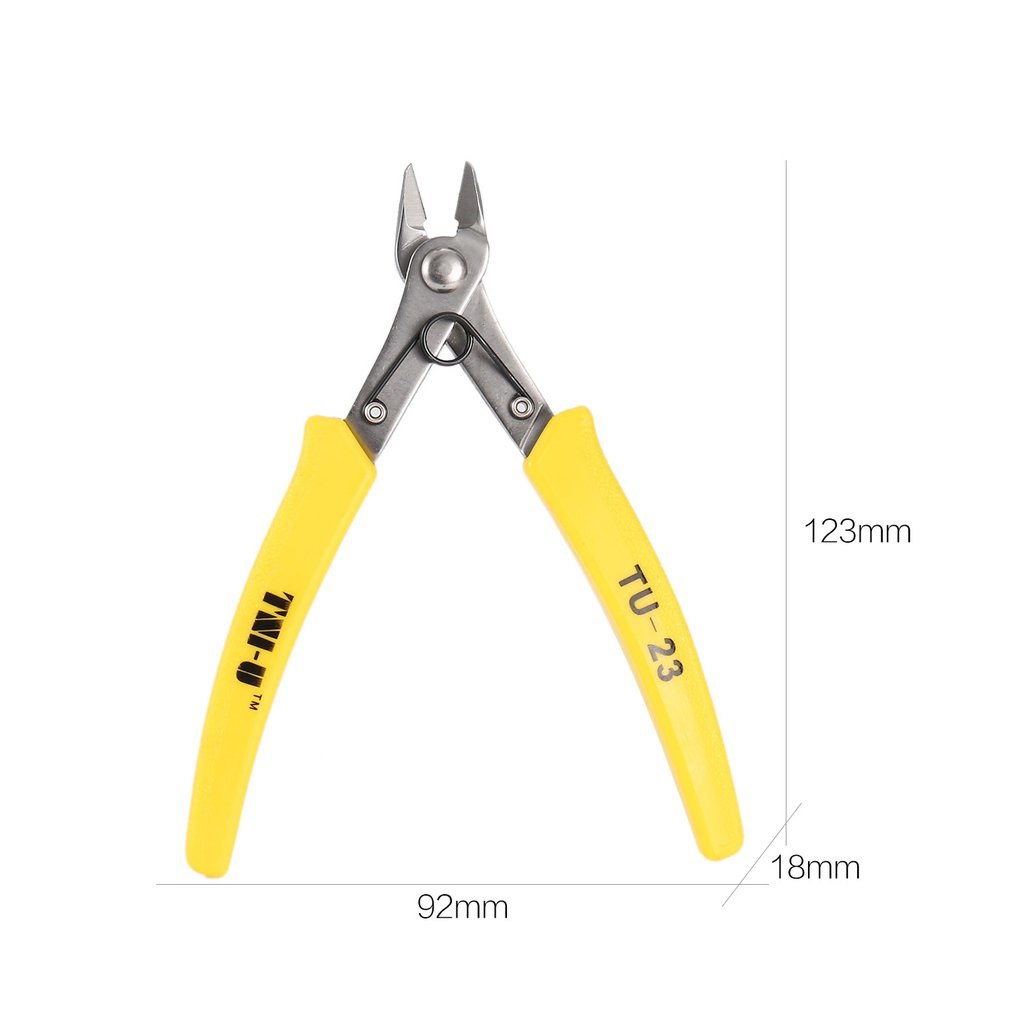 Cable Wire Repair Clamp TNI-U TU23 Diagonal Plier Cutter Cutting Copper DIY Electronic Mini Hand Tool Shear Snip Nipper