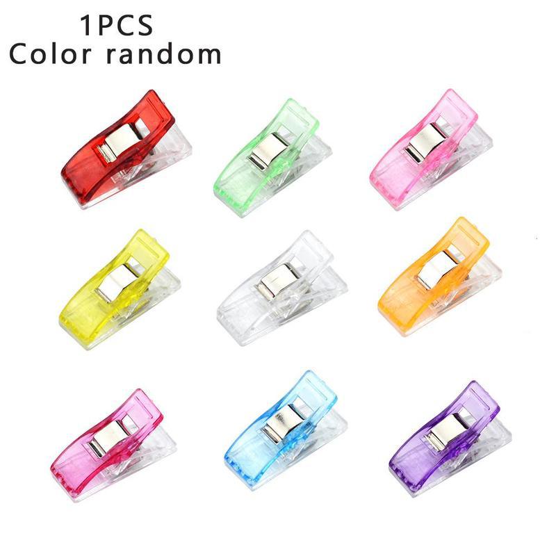 10pc Plastic Clip Clip Patchwork Sewing Crafts Diy 3.3*1.8*1cm Folder Quilt Suture T2E4: Default Title