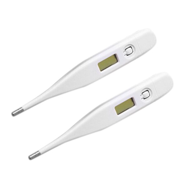 Digitale elektronische waterthermometer voor huishoudelijk gebruik, babythermometer met promptfunctie, orale elektronische thermometer.: Default Title