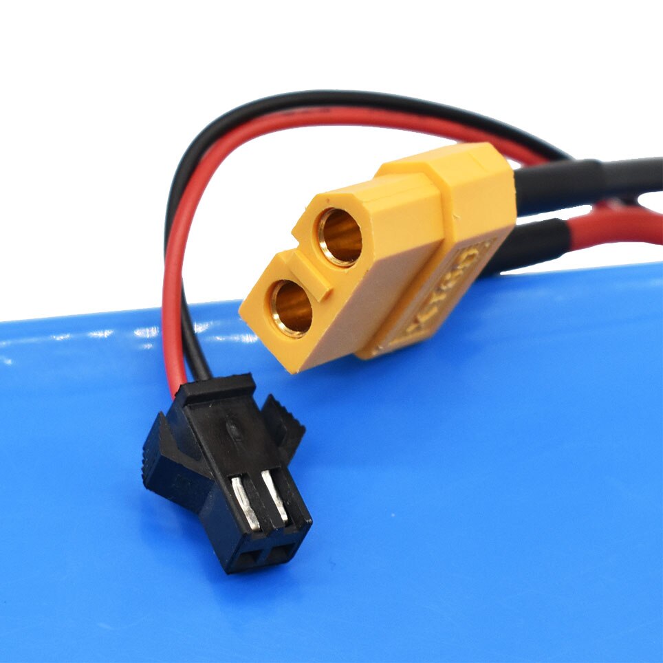 10S2P 36V 20Ah 450Watt 18650 Lithium ion battery pack For Scooter skateboard ebike electric bicycle 42V 37V 35E XT60 SM 2P