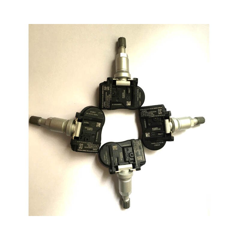 4 Uds Sensor de supervisión de presión de neumáticos FW931A159AB LR070840 LR066378 433MHZ TPMS Sistema de deporte para Land Rover Discovery Range Rover