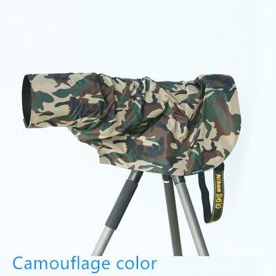 ROLANPRO telephoto lens rain cover, Tree branches pattern waterproof camouflage photography Rain Cover Raincoat Lens Rain Cover: Camo Raincoat XS