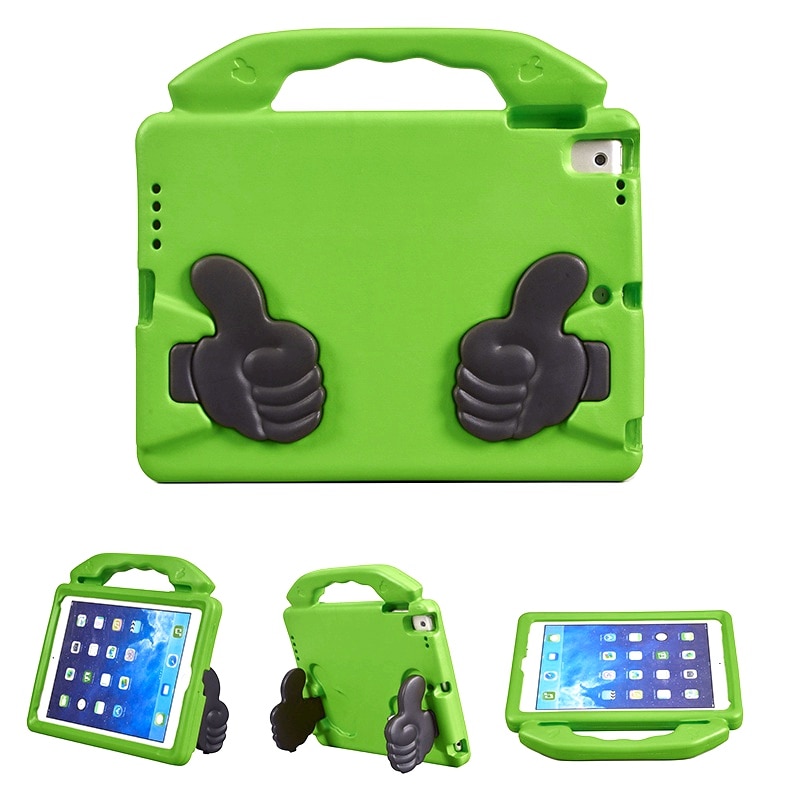 Case Voor Ipad 9.7 Inch Eva Full Body Handvat Stand Case Kids Cover Voor Ipad Air 2 Ipad 9.7