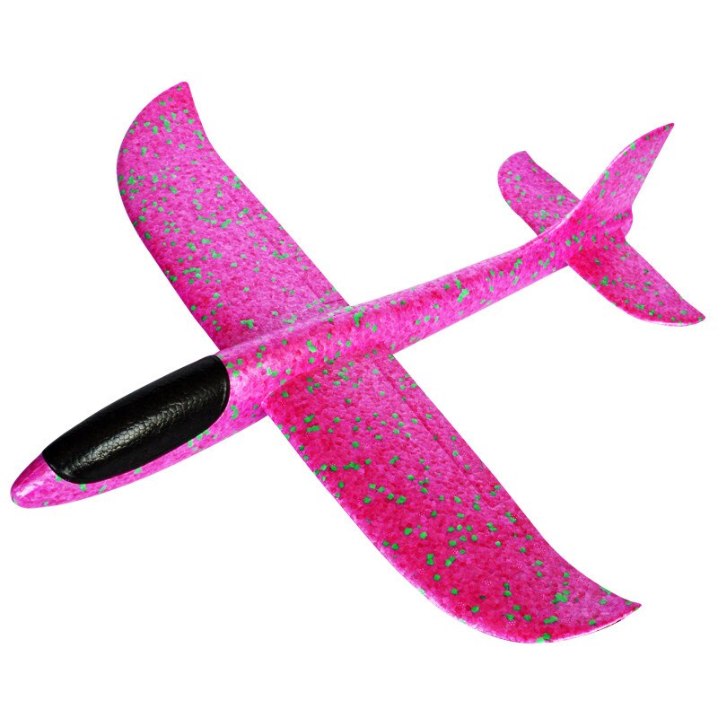 48Cm Grote Hand Launch Gooien Schuim Vliegtuig Epp Vliegtuig Model Glider Vliegtuig Vliegtuigen Model Outdoor Diy Educatief Speelgoed Voor kinderen: Rose Red