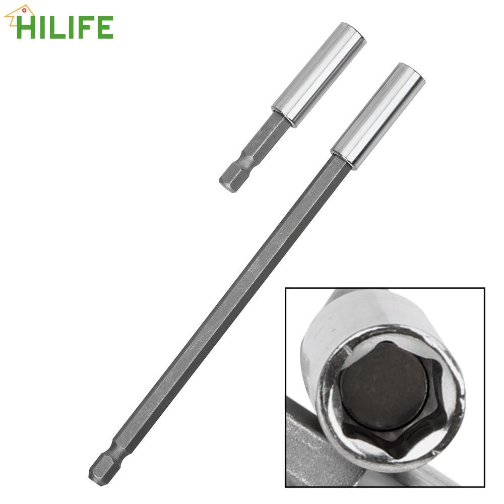 DIYWORK – barres hexagonales pour tournevis, porte-embout magnétique, adaptateur à manchon de 1/4 ", Extension en acier à haute teneur en carbone, tournevis 60/150mm