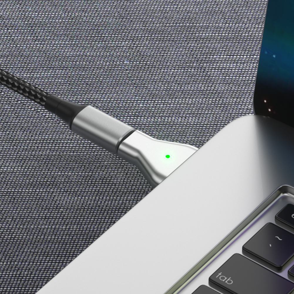 Type C Magnetic USB PD Adapter for Apple Magsafe1 Magsafe 2 MacBook Pro 60W Fast Charging USB C Female Magnet Plug Converter