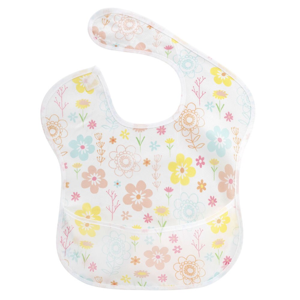 #3 Neugeborenen Baby Jungen Mädchen Babys Zubehör Neugeborenen Blumen- Bunte Wasserdicht Lätzchen Fütterung Lätzchen Für freundlicher