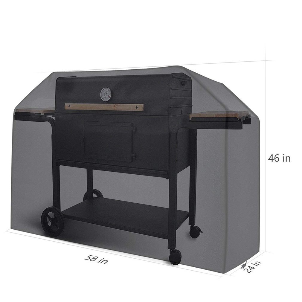 Praktische 210D Oxford Tuch Grill Abdeckung Ofen Abdeckung Bbq Abdeckung Wasserdichte Im Freien Brennenden Grill Abdeckungen