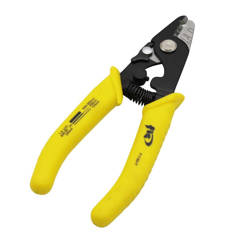 F11301T pinza Miller de fibra de corte alicates F11301T FIS Tri-agujero Stripper de fibra óptica Miller de stripper