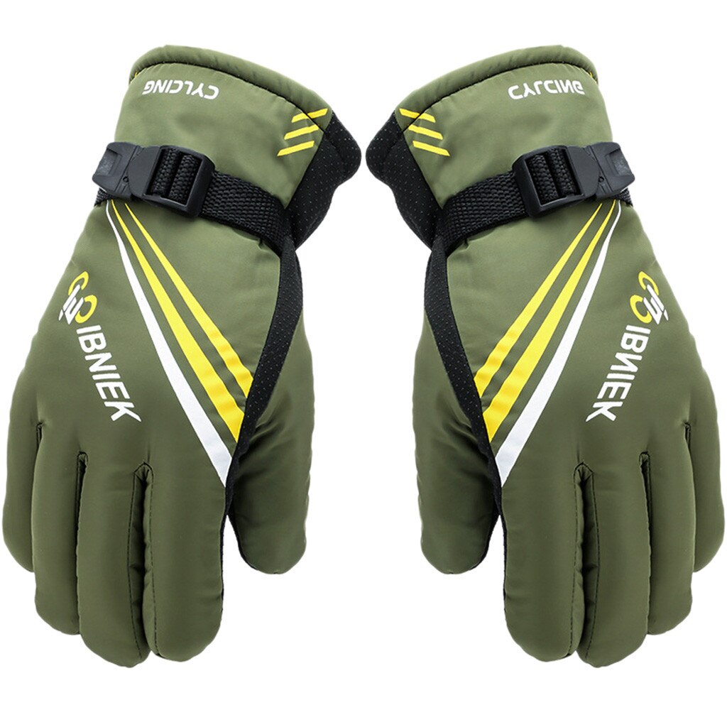 Sagace winter sneeuw handschoenen heren ski handschoenen snowboard handschoenen sneeuwscooter motorrijden winter handschoenen winddicht unisex  a30107: Ag