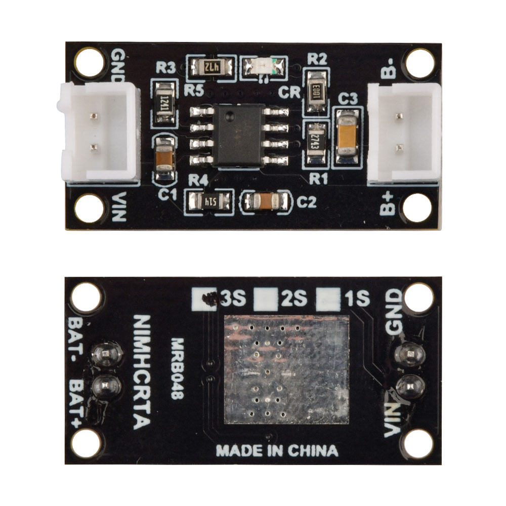 Chargeur dédié de batterie NiMH 1A 1.2V 2.4V 3.6V, 1.5V 3V 4.5V CC/CV, carte de Module de charge: Beige
