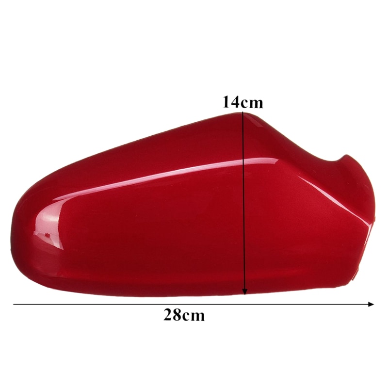2Pcs Gloss Red Rearview Mirror Cover for Vauxhall Opel Astra 2005 2006 2007 13142000 13141999