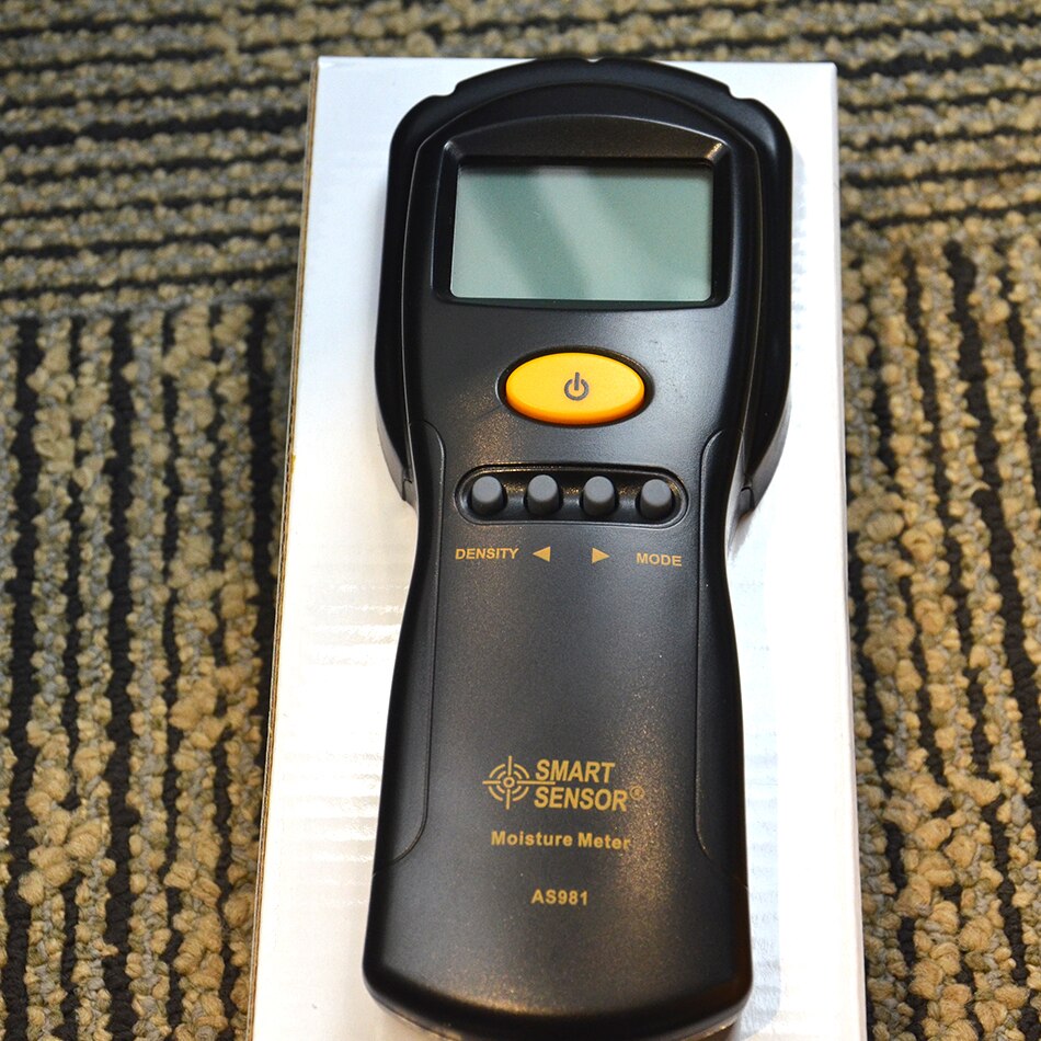 High Precision Digital AS981 Hygrometer Moisture Meter For Wood Cardboard Lumber Concrete Buildings Humidity Meter