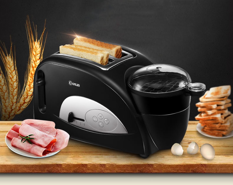 XB-8002 Bread baking household bread maker Full-automatic bread machine fast Toaster with boil eggs 1pc