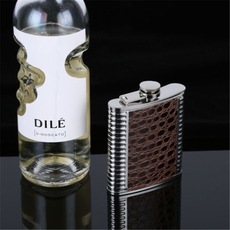 6-9oz Amazing Hip Flasks Plain Glitter Various Colour Whisky Hip Flasks