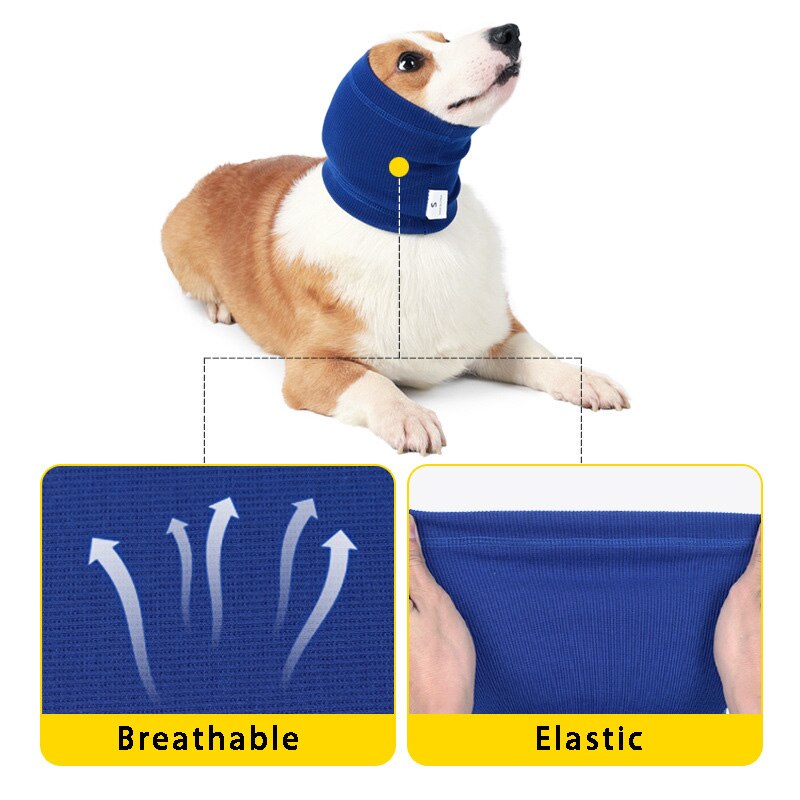 Couvre-oreilles multifonction pour chien, Protection contre le froid en plein air, réduction du bruit, coupe-vent, écharpe chaude pour chiot, hiver