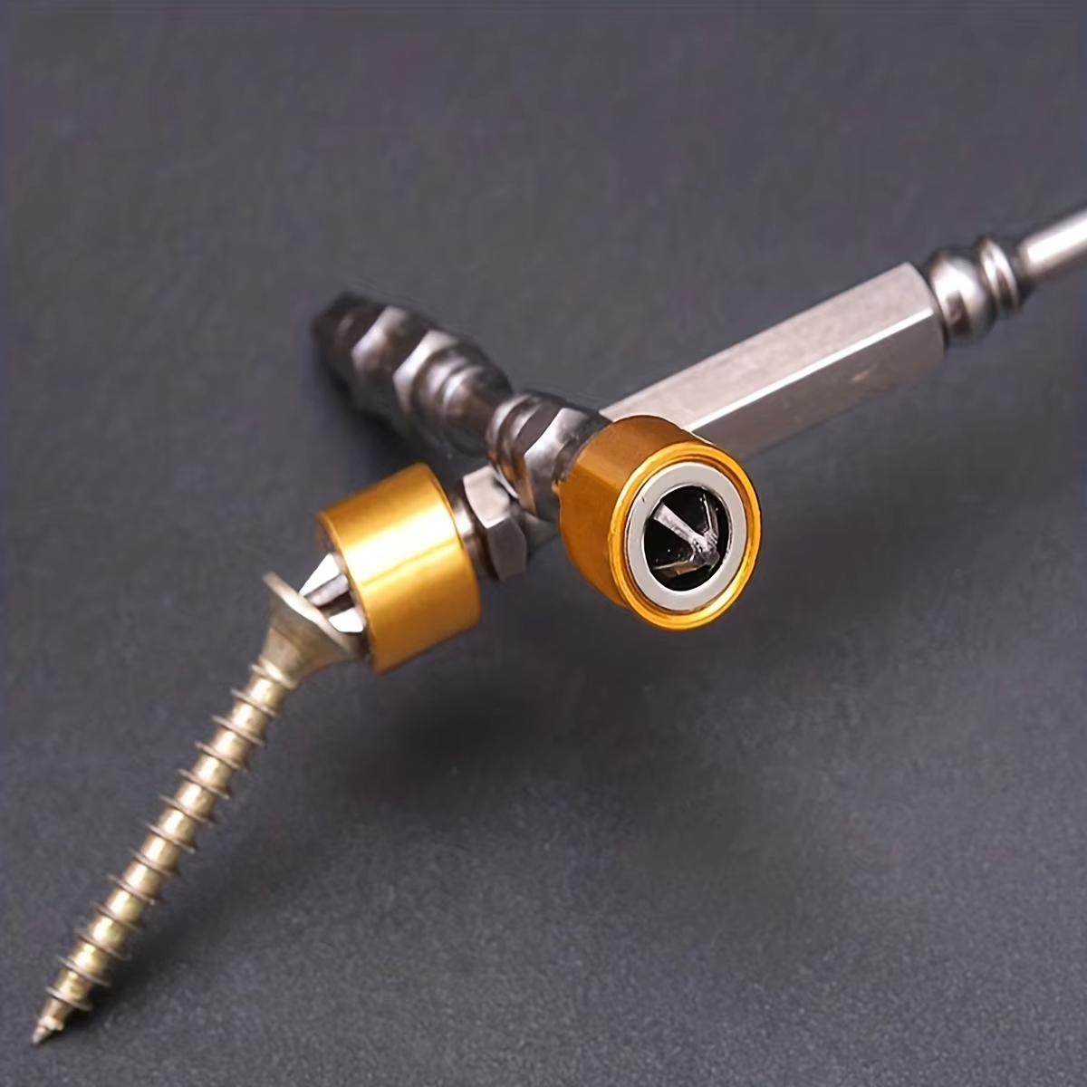5/10 Stück PH2 magnetische Schraubendreher-Bits Kreuzschlitz 1/4 Zoll Sechskantschaft mit Magnetring für Elektroschrauber