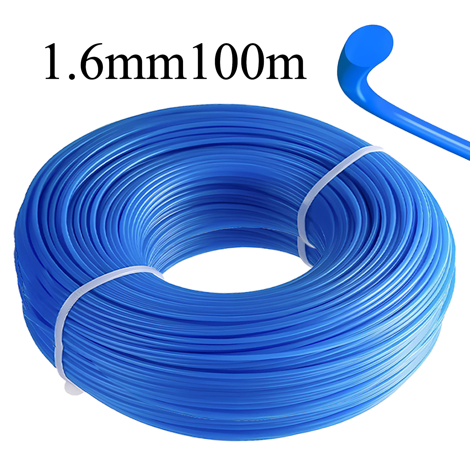 100 m Nylon Freischneider Strimmer Trimmer Linie Kabel Draht 2,7/3,0/4,0mm DIA Für STIHL Nylon Rasenmäher linie Garten Power Werkzeug Teile: Beige