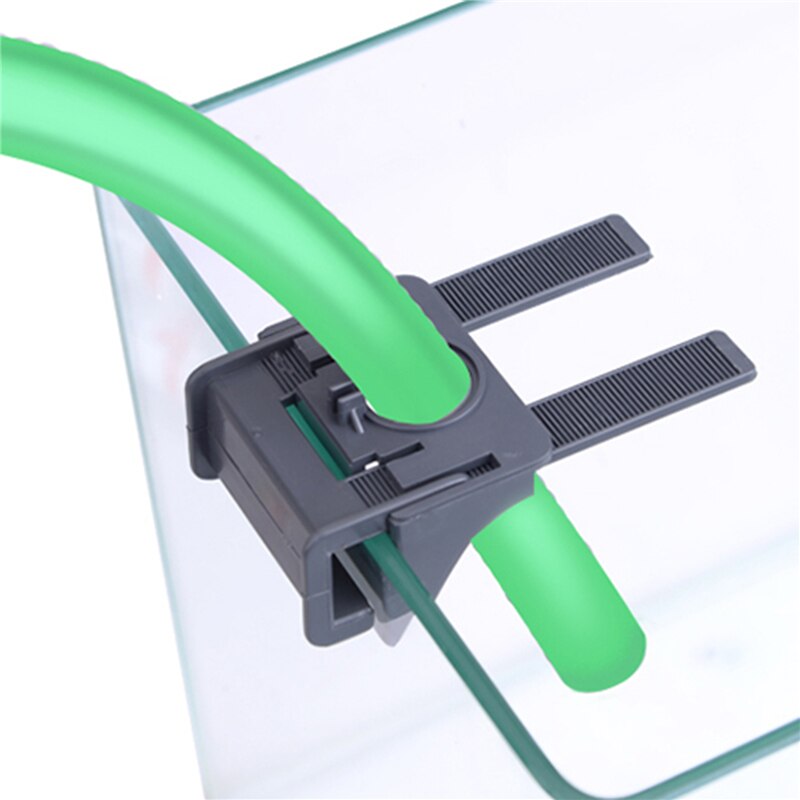 1Pc Plastic Aquarium Fish Tank Water Pipe Connector Aquarium Mount Holder Inflow Outflow Stretchable Aquarium Accessories