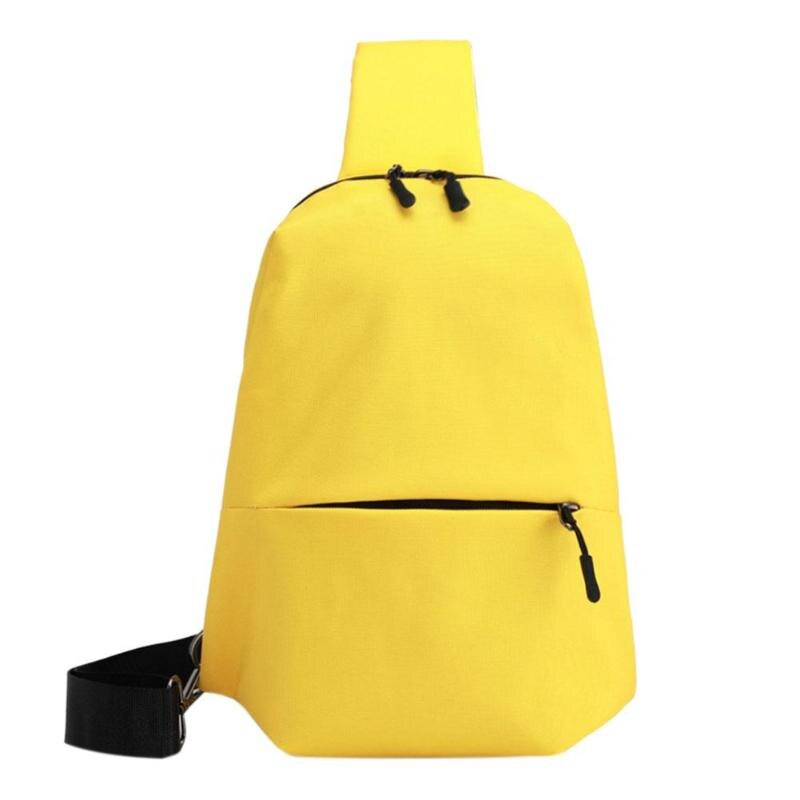 Dames canvas sling borsttas tiener sport reis schouder crossbody tas fiets wandelrugzak schouder sporttas