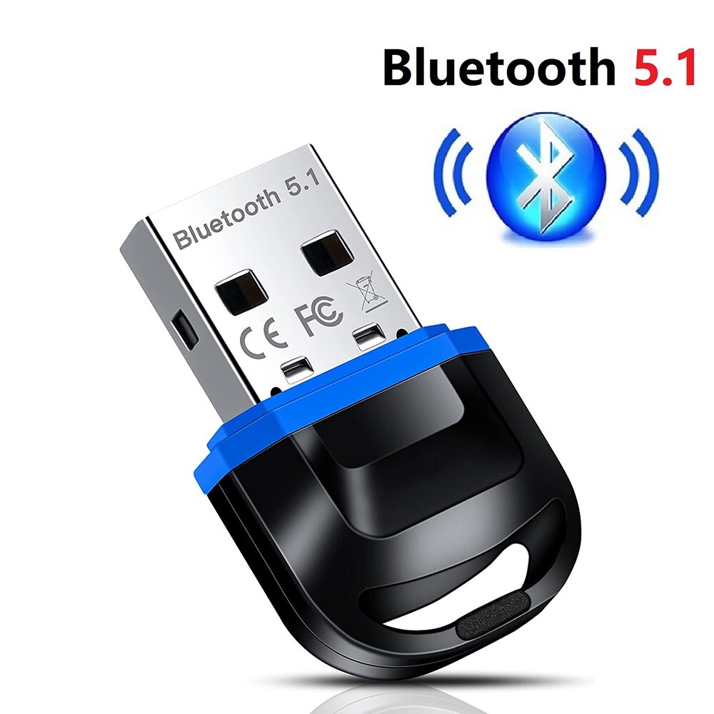 Electop Bluetooth 5.1 Adapter Mini Usb Dongle Voor Win 11/10/8/7 Bluetooth Hoofdtelefoon Luidspreker Draadloze Muis Bluetooth ontvanger: Bluetooth 5.1