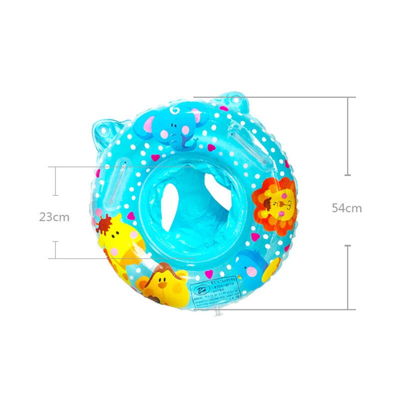 Wecute Baby Schwimmen Ring Cartoon Kinder Schwimmen Sitz Mit Griff für 1-4Y Aufblasbare Wasser Spielzeug Schwimmen Kreis Für Kinder Schwimmen