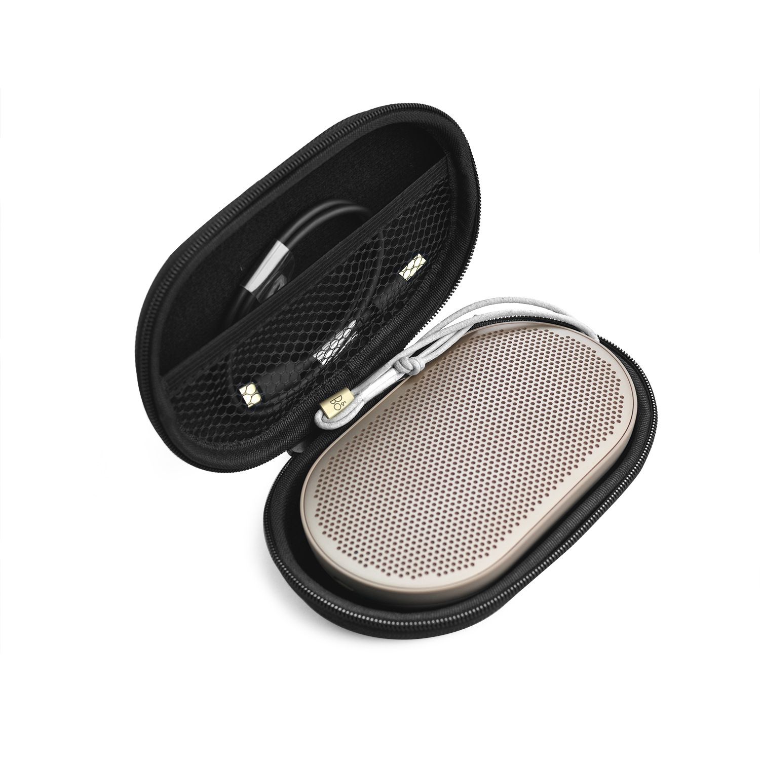 LGFM-Voor Carry Beschermende Speaker Box Pouch Cover Bag Case Voor Bang & Olufsen Beoplay P2 Bluetooth Speaker. fit voor Snoeren