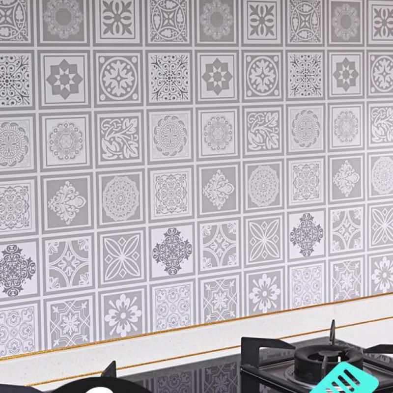 Kitchen Mirror Decal Adhesive Wall Paper Borders Wallpaper Border Kids 3d Papel Decorativo Adhesivo Para Cocina Sticker Wall: 13