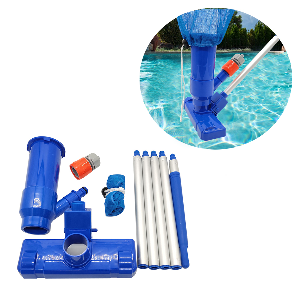 Swimming Pool Suction Head Above Ground Vacuum Cleaner Brush Cleaning Tool Kit E