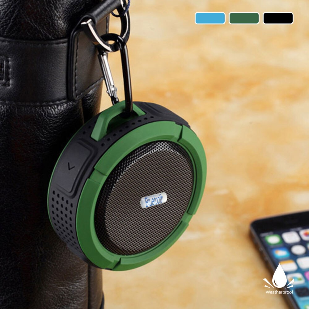 Haut-parleurs Bluetooth sans fil extérieurs haut-parleur Portable stéréo étanche Mini haut-parleur mains libres sans fil avec basse