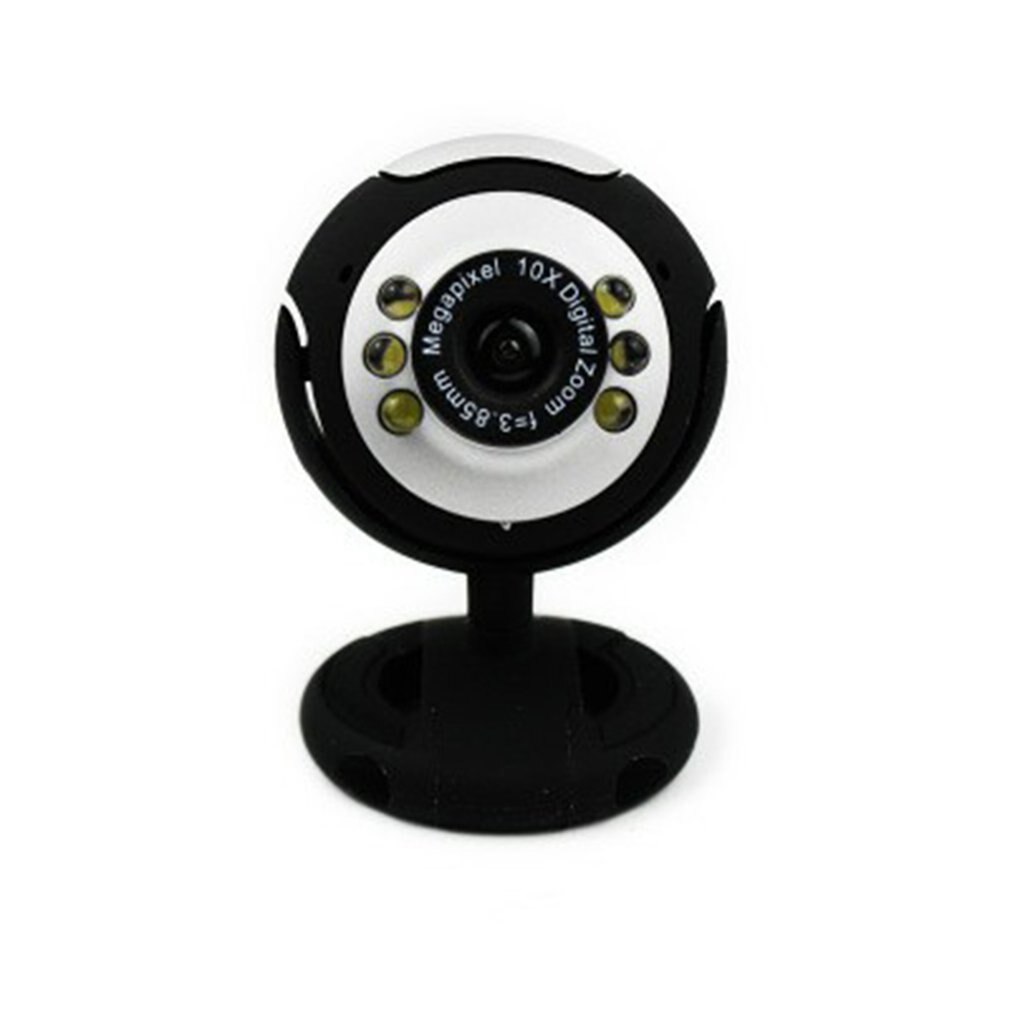 Draagbare Usb Computer Camera Video-opname Hd Web Camera Met Microfoon En Flash Autofocus