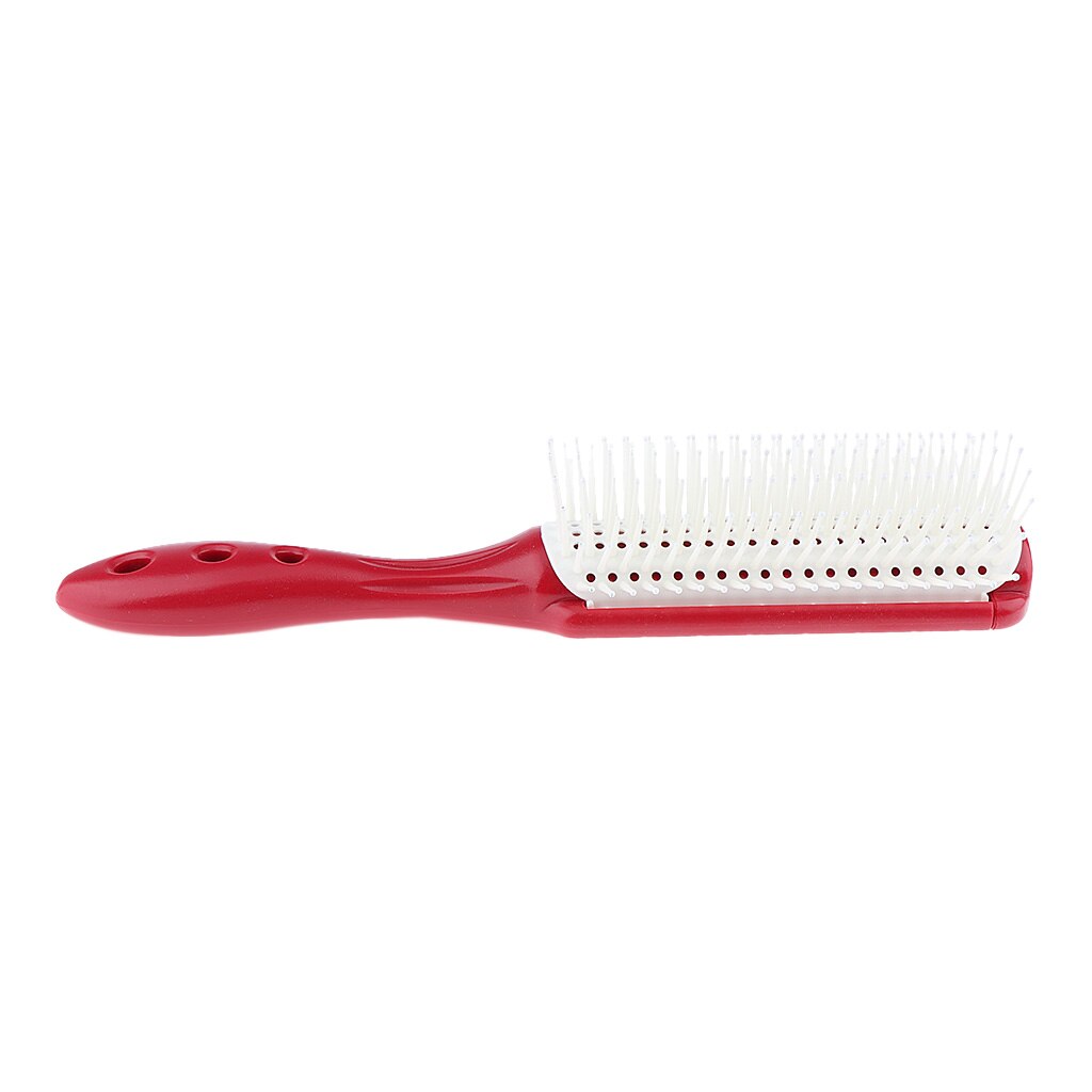 Cepillo de pelo antiestático para salón, peine de masaje, mango cómodo