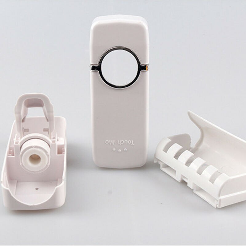 Automatic Squeezer Toothpaste Wall Mount Stand Plastic Toothbrush Dispenser Holder